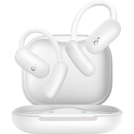 Белые наушники Anker SoundCore AeroFit 2 UA UCRF