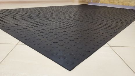 Гумове покриття "Монетка" 100*170 см (10 кг) для приміщень і терас