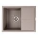 Гранитная кухонная мойка VALESO CRIPTA 6550 матовая Дюна