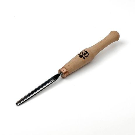 Угловая стамеска 2мм для геометрической резьбы по дереву, Адольф Юрьев