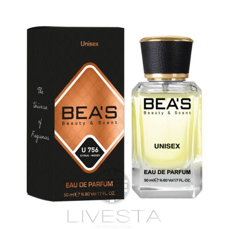 Парфумована вода BEA'S U756 унісекс, 50 мл