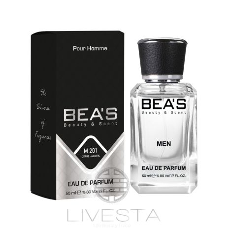 Парфумована вода BEA'S M201 для чоловіків, 50 мл
