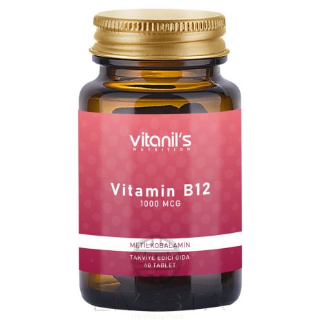 Вітамін В12 Вітамінна Добавка Vitanils, 60 Таблеток