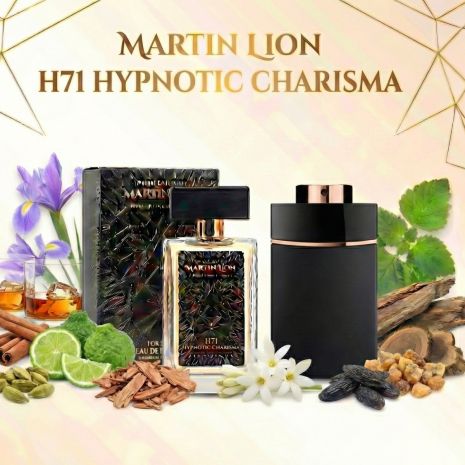 Парфюмерная вода для мужчин Martin Lion H71 Hypnotic Charisma, 50 мл