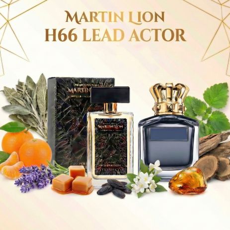 Парфюмированная вода Martin Lion H66 Lead Actor для мужчин, 50 мл