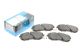Передние тормозные колодки для Juke/Tiida 07-, KAVO PARTS (KBP6579)