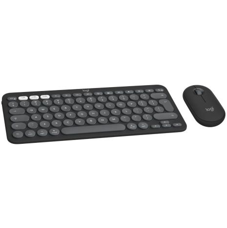 Комплект (клавіатура та миша) Logitech Pebble 2 Combo for Mac, BT, Tonal Graphite UA (920-012244)