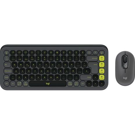 Комплект (клавиатура + мышь) Logitech POP Icon Combo Graphite (920-013156) Комплект (клавиатура + мышь) Logitech POP Icon Combo Graphite (920-013156)