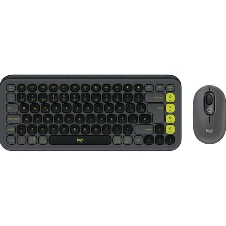 Комплект (клавіатура + миша) Logitech POP Icon Combo Graphite (920-013156)