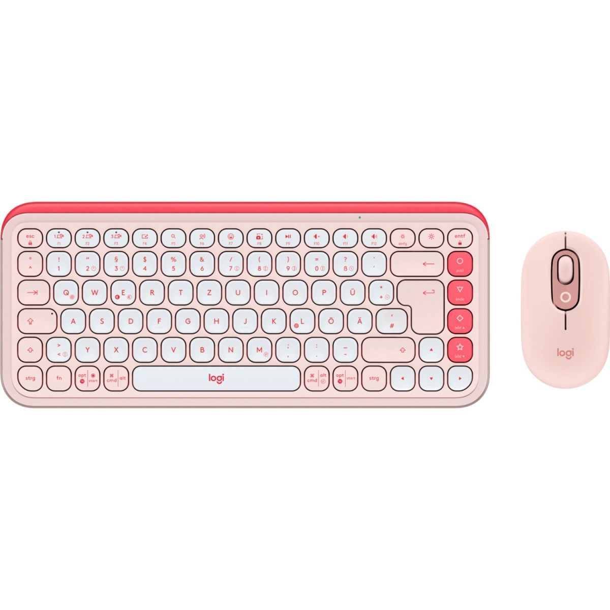 Комплект (клавіатура+миша) Logitech POP Icon Combo Tonal Rose (920-013142) Комплект (клавіатура+миша) Logitech POP Icon Combo Tonal Rose (920-013142)