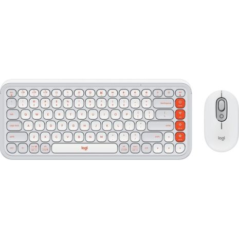 Комплект (клавиатура + мышь) Logitech POP Icon Combo Off-White (920-013141) Комплект (клавиатура + мышь) Logitech POP Icon Combo Off-White (920-013141)