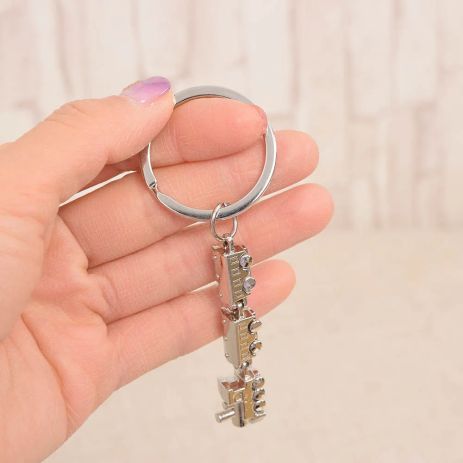 Брелок для ключей поезд в виде паровоза