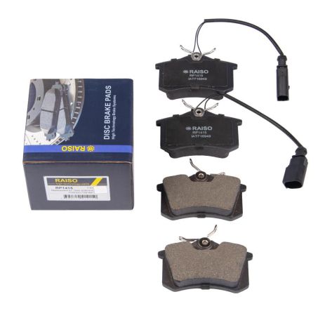 Задние дисковые тормозные колодки (с датчиками) для Sharan/Galaxy/Alhambra 97-10, RAISO (RP1415) Задние дисковые тормозные колодки (с датчиками) для Sharan/Galaxy/Alhambra 97-10, RAISO (RP1415)