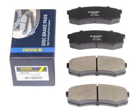 Тормозные колодки задние Land Cruiser 90-09, RAISO (RP1182)