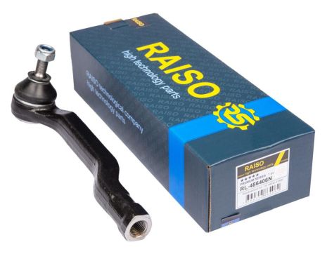 Левый наконечник рулевой тяги Nissan Micra III 03-10, RAISO (RL486406N)