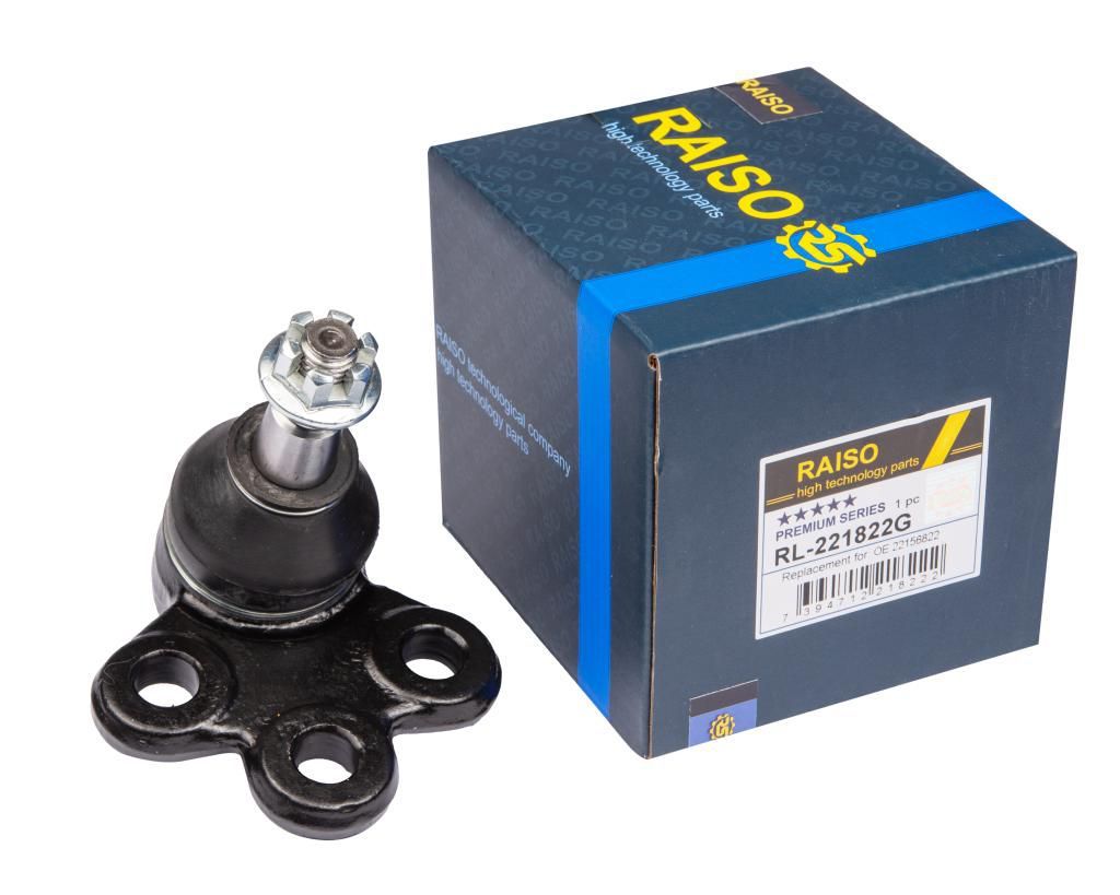 Передняя нижняя шаровая опора на Opel Sintra/Chevrolet Captiva/Impala/Uplander 93-, RAISO (RL221822G) Передняя нижняя шаровая опора на Opel Sintra/Chevrolet Captiva/Impala/Uplander 93-, RAISO (RL221822G)