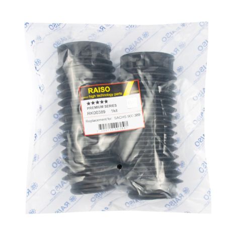 Комплект (2 шт.) пыльник/отбойник переднего амортизатора для Citroen C3/C4/Peugeot 207/208 09-, RAISO (RK00389)