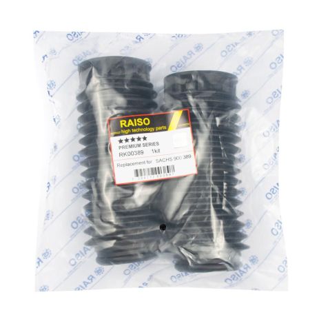 Комплект пильників і відбійників переднього амортизатора Citroën C3/C4/Peugeot 207/208 09-, RAISO (RK00389)