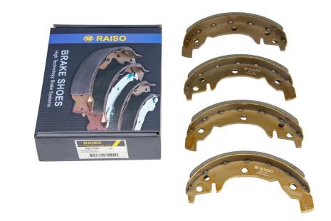 Задні гальмівні колодки для Tavria 89-07, RAISO (RB1102) Задні гальмівні колодки для Tavria 89-07, RAISO (RB1102)