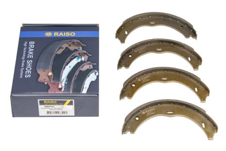 Задні барабанні гальмівні колодки Vito 639 03-, RAISO (RB8741) Задні барабанні гальмівні колодки Vito 639 03-, RAISO (RB8741)