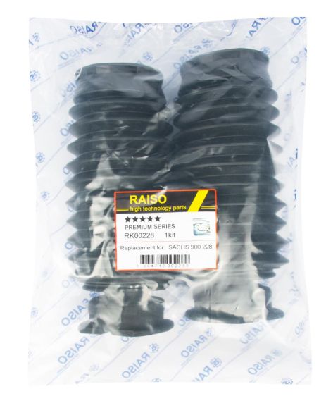 Комплект отбойника амортизатора с пыльником (2 шт.) для Laguna III 07-, RAISO (RK00228)