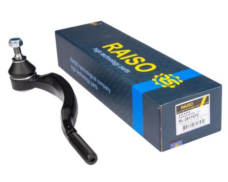 Прав. наконечник рулевой тяги для Citroen C6/Peugeot 407 04-, RAISO (RL381757C)