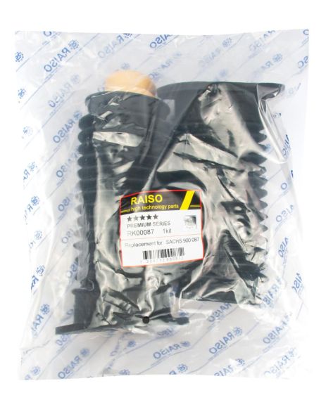 Амортизационный отбойник с пыльником для Nemo/Qubo/Bipper 1.3/1.4 HDi с 2008 года, RAISO (RK00087)