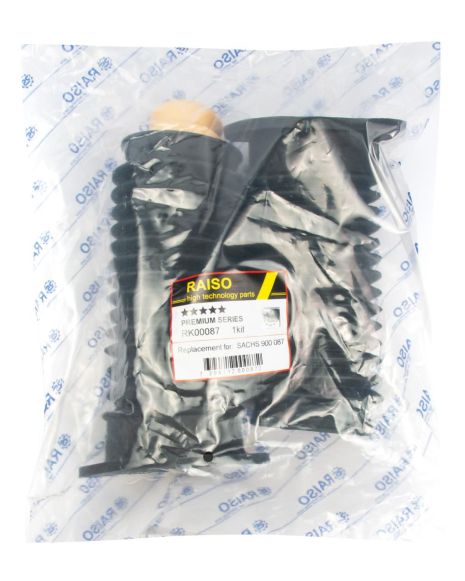 Амортизационный отбойник с пыльником для Nemo/Qubo/Bipper 1.3/1.4 HDi с 2008 года, RAISO (RK00087)