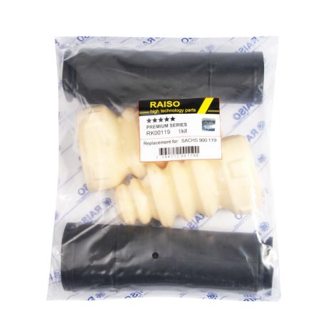 Пыльник + отб. для заднего амортизатора Octavia II/Golf V,VI/Touran 03-, RAISO (RK00119)