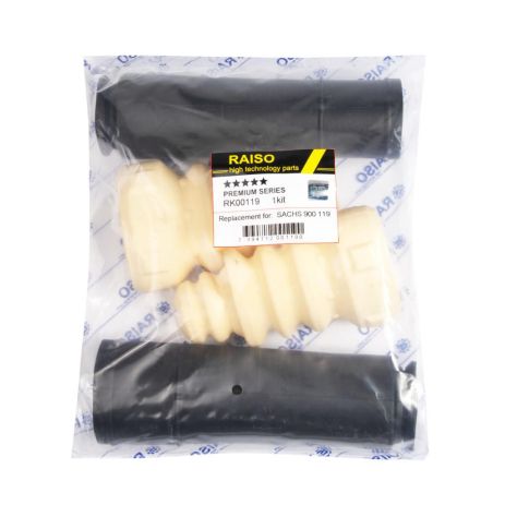 Пыльник + отб. для заднего амортизатора Octavia II/Golf V,VI/Touran 03-, RAISO (RK00119)