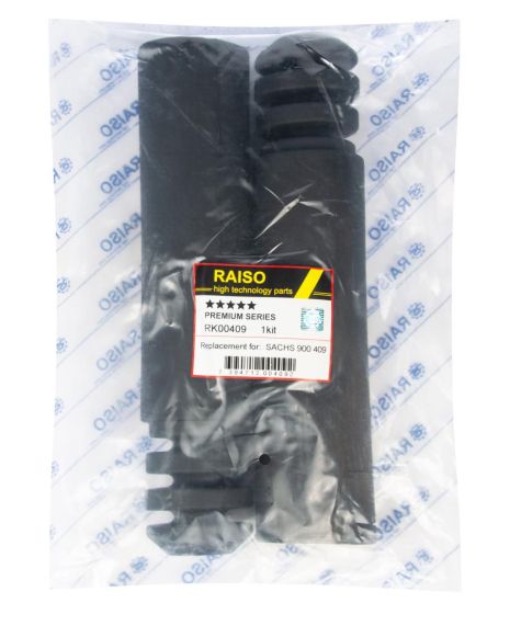 Комплект пыльник/отбойник заднего амортизатора Juke/Leaf 10-, RAISO (RK00409), 2 шт