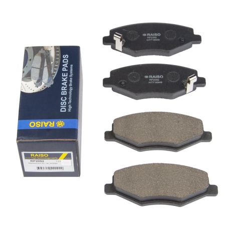 Передні дискові гальмівні колодки Amulet 03-11, RAISO (RP2092)