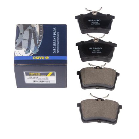 Задние тормозные дисковые колодки для Berlingo/Partner 08-, RAISO (RP1799)