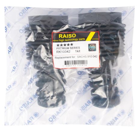 Передний комплект пыльника/отбойника амортизатора 2шт MEGANE/SCENIC 02-, RAISO (RK10042)