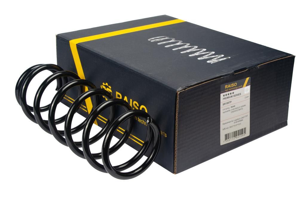 Задняя пружина Daewoo Matiz 98-, RAISO (SR159TP) Задняя пружина Daewoo Matiz 98-, RAISO (SR159TP)