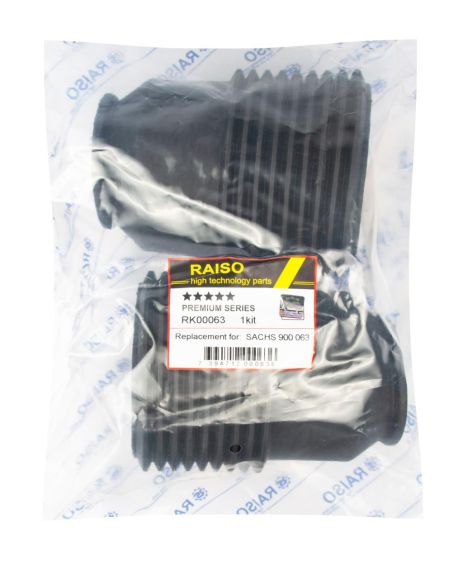 Передний амортизаторный отбойник к-кт 2шт. Ducato 94-06 (1.4t) с пыльниками, RAISO (RK00063)