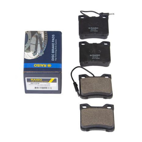 Задние тормозные колодки для Peugeot 406/607 с датчиками 1995-2005, RAISO (RP1276)