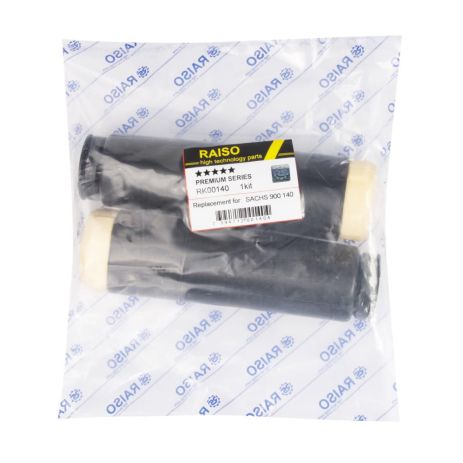 Комплект пыльников и отбойников заднего амортизатора (2 шт) Fabia 99-22/Polo 01-17/Golf 97-16, RAISO (RK00140)