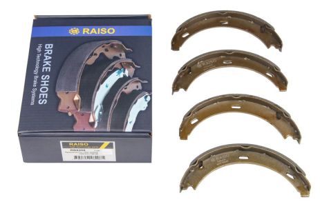 Задние тормозные колодки MB C-Class (W202)/E-Class (W124/W210)/S-Class (W140) 88-, RAISO (RB8208)