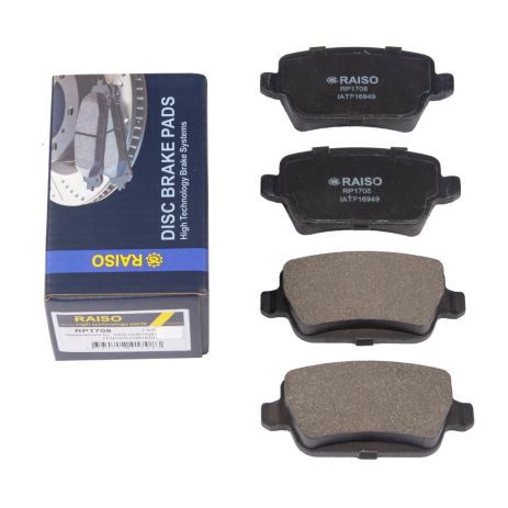 Колодки тормозные диск. зад. Freelander II 06-14, RAISO (RP1708)