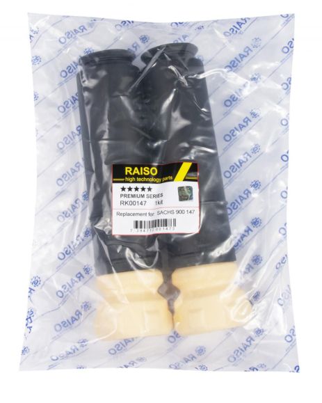 Пыльник с отбойником заднего амортизатора Octavia II/Golf V,VI/Touran 03- (комплект 2 шт.), RAISO (RK00147)