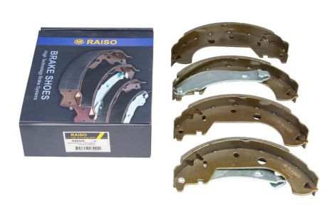 Барабанные тормозные колодки задние Doblo 01-05, RAISO (RB8442) Барабанные тормозные колодки задние Doblo 01-05, RAISO (RB8442)