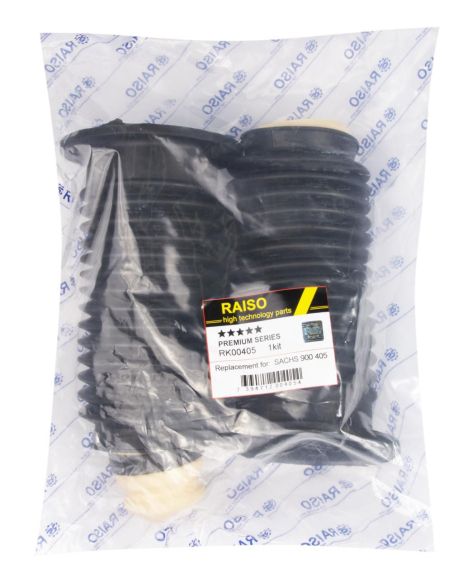 Комплект из 2 пыльников + отбойников для переднего амортизатора Doblo 10-, RAISO (RK00405)