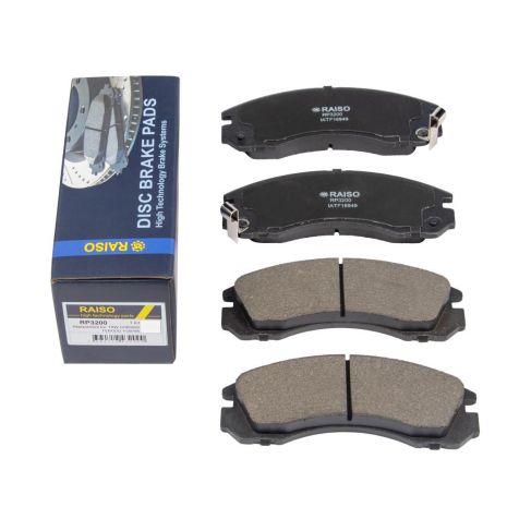 Колодки гальмівні диск. перед. Outlander 12-/Peugeot 4007 07-, RAISO (RP3200) Колодки гальмівні диск. перед. Outlander 12-/Peugeot 4007 07-, RAISO (RP3200)