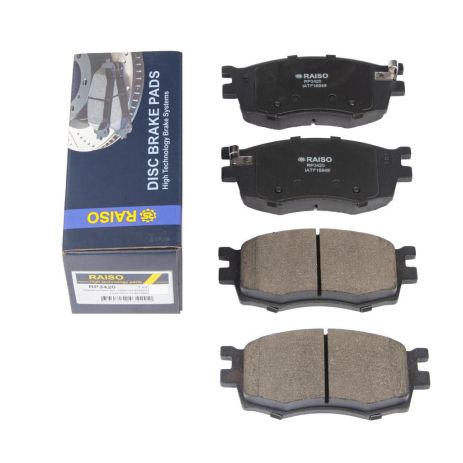 Передні дискові гальмівні колодки Hyundai Accent/Kia Rio II 05-, RAISO (RP3420)