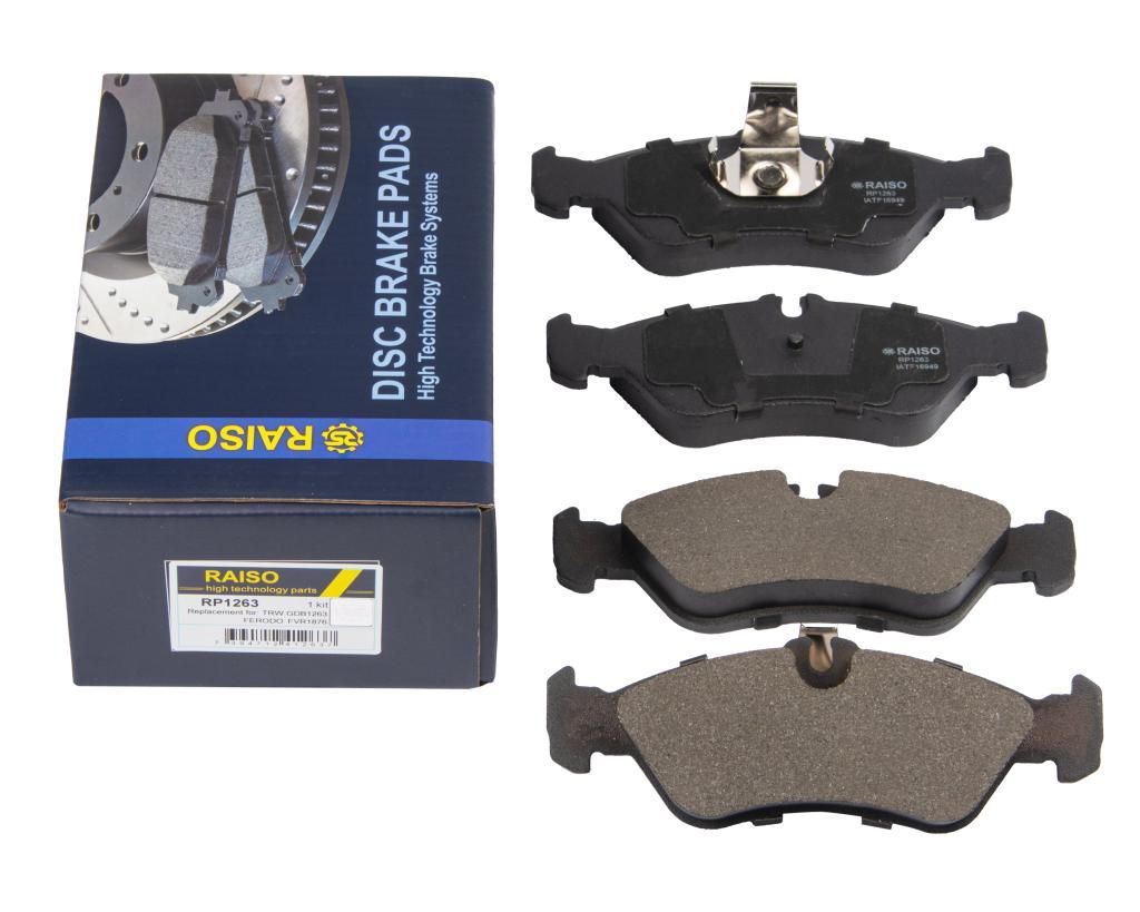 Задні диск. гальмівні колодки для Sprinter/LT 28-35 95-06 (ATE), RAISO (RP1263) Задні диск. гальмівні колодки для Sprinter/LT 28-35 95-06 (ATE), RAISO (RP1263)