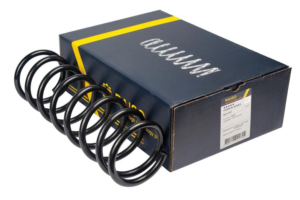 Задняя пружина Ford Focus I 98-05 (346*11*109), RAISO (SR175TP) Задняя пружина Ford Focus I 98-05 (346*11*109), RAISO (SR175TP)