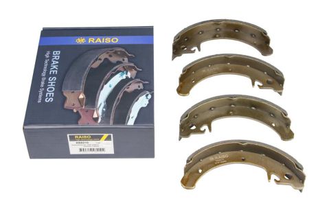 Задние барабанные тормозные колодки ВАЗ 2108-2112/2113-2115/21099/Priora (2170/2171/2172) 85-, RAISO (RB8210) Задние барабанные тормозные колодки ВАЗ 2108-2112/2113-2115/21099/Priora (2170/2171/2172) 85-, RAISO (RB8210)