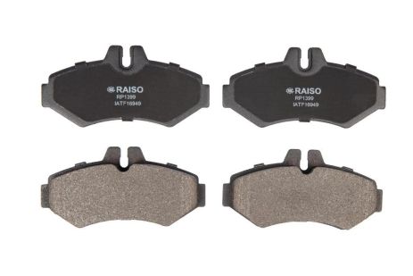 Задние дисковые тормозные колодки Sprinter/LT 28-35 95-06 (Bosch), RAISO (RP1399) Задние дисковые тормозные колодки Sprinter/LT 28-35 95-06 (Bosch), RAISO (RP1399)