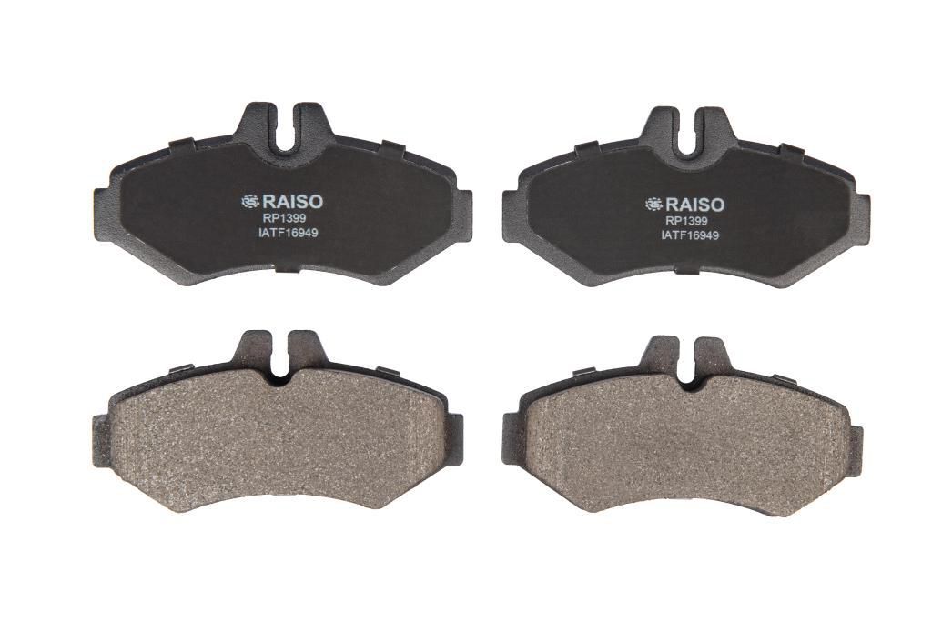 Задние дисковые тормозные колодки Sprinter/LT 28-35 95-06 (Bosch), RAISO (RP1399) Задние дисковые тормозные колодки Sprinter/LT 28-35 95-06 (Bosch), RAISO (RP1399)
